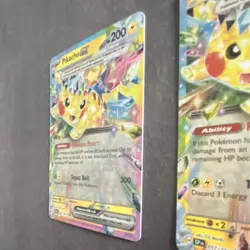 Pokemon TCG Basic Holo Card Lot - Pikachu EX 057/191, 2 Cards, English - Image 5