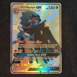 Pokemon Decidueye GX SV47/SV94 Hidden Fates Shiny Vault Rare 240 HP Holo Card - Image 1