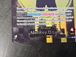 One Piece Monkey D. Luffy BVB 09 Borussia Dortmund Soccer Promo Card ST13-003 - Image 2