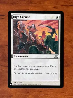 High Ground MTG Magic the Gathering Card NM Near Mint 10th Edition - Image 1