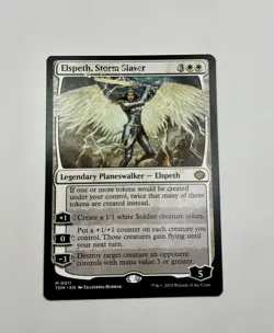 Elspeth, Storm Slayer Tarkir: Dragonstorm Regular (PACK FRESH) SHIPS ASAP! Mtg - Image 2