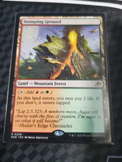 Stomping Ground - Edge of Eternities - MTG - MT/NM Pack Fresh!! - Image 1