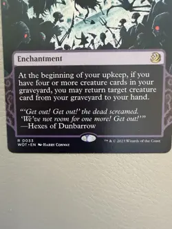 Oversold Cemetery - Wilds of Eldraine: Enchanting Tales - 33 NM pack fresh - Image 3