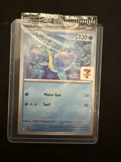 Pokemon Lapras (7-Eleven Promo) 031/142 STAMPED ASIA exclusive STELLAR CROWN - Image 1