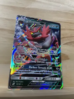 Incineroar GX, Team Up, 97/181, Holofoil Pokemon Card - Image 1