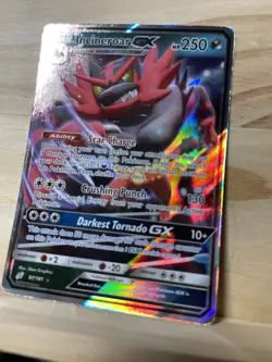 Incineroar GX, Team Up, 97/181, Holofoil Pokemon Card - Image 4