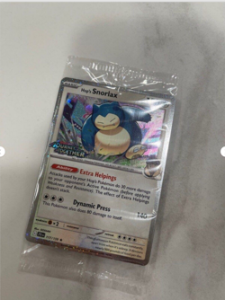 Pokemon Journey Together Hop's Snorlax Promo 117/159 Stamped Sealed (SG/MY/PH) - Image 1