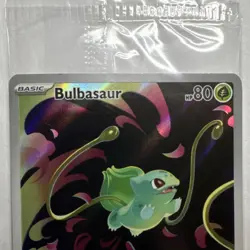 Pokemon Bulbasaur Illustration Rare Holo Stamped 133/132 Promo SEALED - Image 2