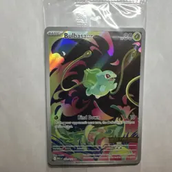 Pokemon Bulbasaur Illustration Rare Holo Stamped 133/132 Promo SEALED - Image 4