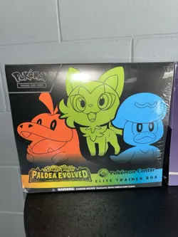 Pokemon Center Exclusive Paldea Evolved Elite Trainer Box + Chilling Reign ETB - Image 3