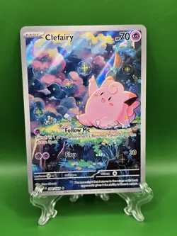 ENGLISH Pokemon TCG Perfect Order Clefairy illustration Rare 094/088 IN HAND - Image 3