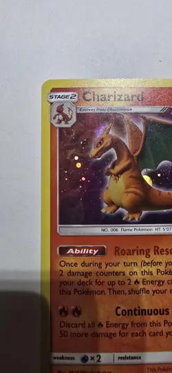 Pokemon TCG Charizard Promo Holo SM226 SM Stage 2 150 HP 2019 Roaring Resolve - Image 2