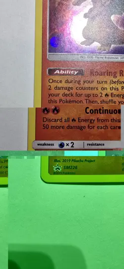 Pokemon TCG Charizard Promo Holo SM226 SM Stage 2 150 HP 2019 Roaring Resolve - Image 5