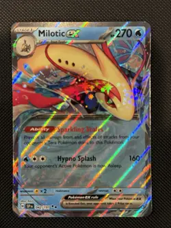 Pokemon TCG Surging Sparks Milotic ex 042/191 Holo Double Rare NM - Image 1