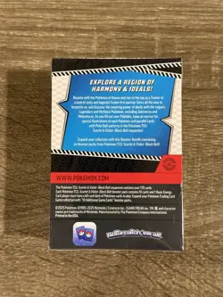 Pokemon TCG Scarlet & Violet Black Bolt Booster Bundle Brand New Sealed English - Image 3