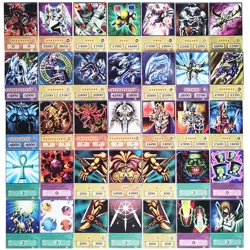 Hot sale！！YUGIOH! 100Pcs Blue Eyes Dark Magician Obelisk Anime Style Card - Image 4