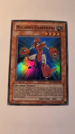 Machina Gearframe [SDMM-EN002] Super Rare VLP 1st Edition - Image 1