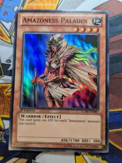 Amazoness Paladin LCJW-EN087 Super Rare 1st Edition - VLP - Image 1