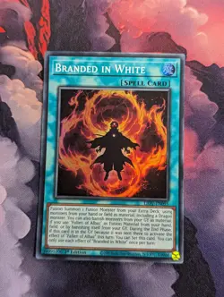 Yugioh Branded in White LIOV-EN055-Super Rare-1st Ed NM - Image 1