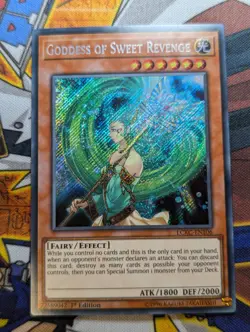 Goddess of Sweet Revenge - LCKC-EN106 - Secret Rare - 1st Edition - NM/VLP - Image 1