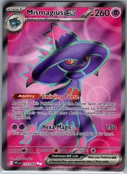 Mismagius ex 112/094 ME02: Phantasmal Flames - Pokemon Card - NM - Image 1
