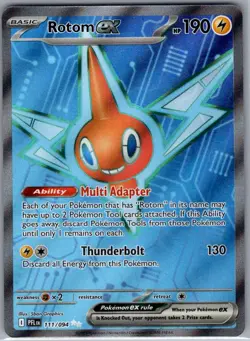 Rotom ex 111/094 ME02: Phantasmal Flames - Pokemon Card - NM - Image 1