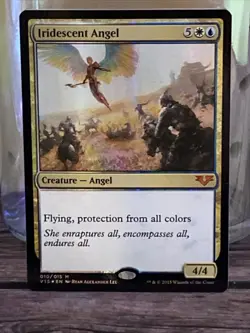 Iridescent Angel 10 From the Vault: Angels FOIL MTG TCG CARD NM - Image 1