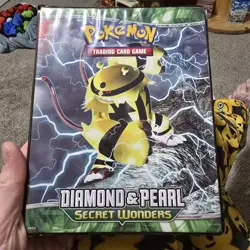 Pokemon Diamond & Pearl Secret Wonders Binder w/ Vintage Cards – Ultra Pro - Image 1