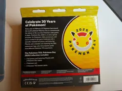 Pokemon TCG 30th Anniversary 2026 Day Box Pikachu Promo Card & Booster Packs - Image 2
