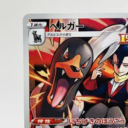 Pokemon Cards Houndoom CHR 206/184 S8b VMAX Climax EX+ Japanese h218 - Image 2