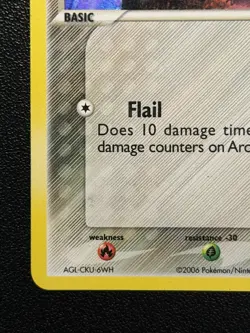 Aron (44/100) EX Crystal Guardians Stamped Reverse Holo Pokemon Card - Image 5
