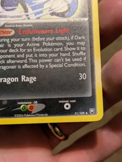 Pokemon Card - Dark Dragonair Team Rocket Returns 31/109 Non Holo LP / MP - Image 3