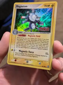 Pokemon Card Power Magneton 16/108 EX Power Keepers Reverse Holo STAMPED MP - Image 2