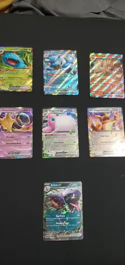 Pokemon 151 Ex Lot 7 Cards Venusaur, Blastoise ETC. NM - Image 1