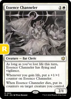 MTG Essence Channeler Bloomburrow Rare Creature Bat Cleric NM - Image 1
