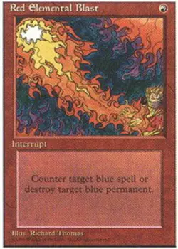 FBB Japanese Red Elemental Blast ~ Heavily Played 4th Edition Fourth Foreign Bla - Image 1