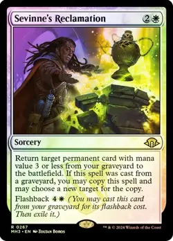 Sevinne's Reclamation FOIL - 0267 - Rare - Modern Horizons 3 MH3 MTG - Image 1