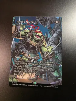 Ronin's Arsenal - Conqueror's Flail (Borderless) Teenage Mutant Ninja Turtles - Image 1