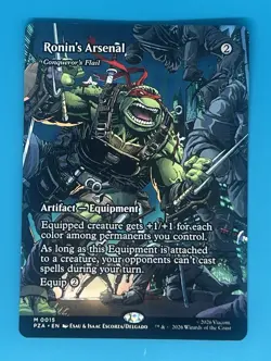 Ronin's Arsenal - Conqueror's Flail (Borderless) Teenage Mutant Ninja Turtles... - Image 1