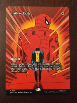 Path To Exile Borderless NONFOIL MTG Spider-Man M0004 NM - Image 1