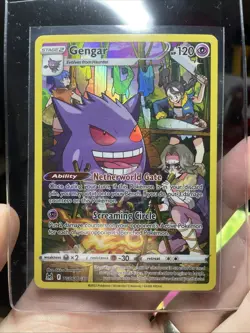 Pokemon TCG Lost Origin Trainer Gallery Gengar #TG06/TG30 Ultra Rare, Mint Alt - Image 2