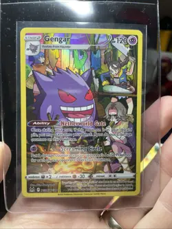 Pokemon TCG Lost Origin Trainer Gallery Gengar #TG06/TG30 Ultra Rare, Mint Alt - Image 4