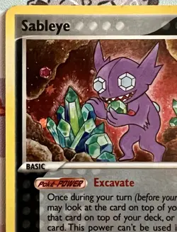 Sableye 10/100 Ex Crystal Guardians Holo Pokemon TCG Lightly Played - Image 2