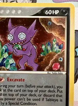 Sableye 10/100 Ex Crystal Guardians Holo Pokemon TCG Lightly Played - Image 3