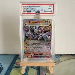 POKEMON TCG - CERULEDGE EX - 036/191 - PRIZE PACK SERIES 7 PLAY! STAMPED PSA 9 - Image 1