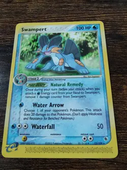 Pokemon EX Ruby and Sapphire Swampert 23/109 - Image 1