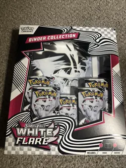 Pokemon TCG White Flare Binder Collection - Image 1