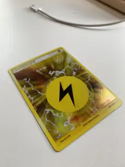 Pokemon TCG Lightning Energy EX Holon Phantoms 108/110 Holo Holo Rare LP - Image 2