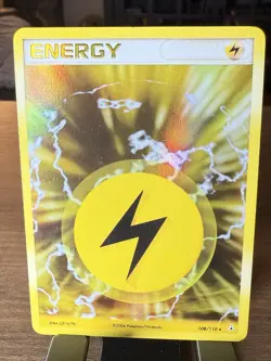 Pokemon Lightning Energy 108/110 EX Holon Phantoms Holo Rare English - LP - Image 1