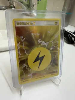 Pokemon EX Holon Phantoms 2006 #108/110 Lightning Energy, Holo Rare listing LP - Image 1